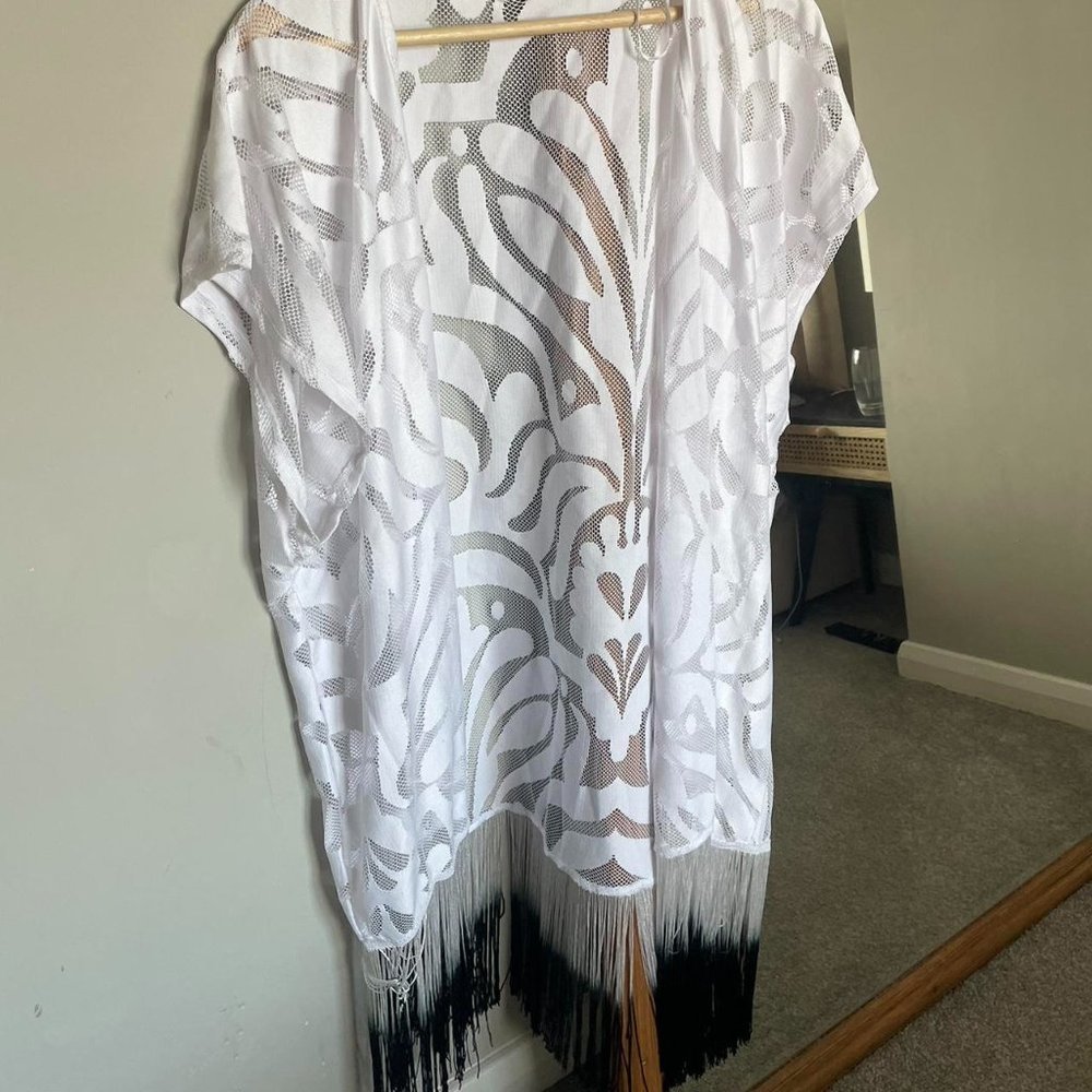 River Island Womens Black and White Cover-ups